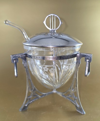 Silver plated wmf - biscuit, box
